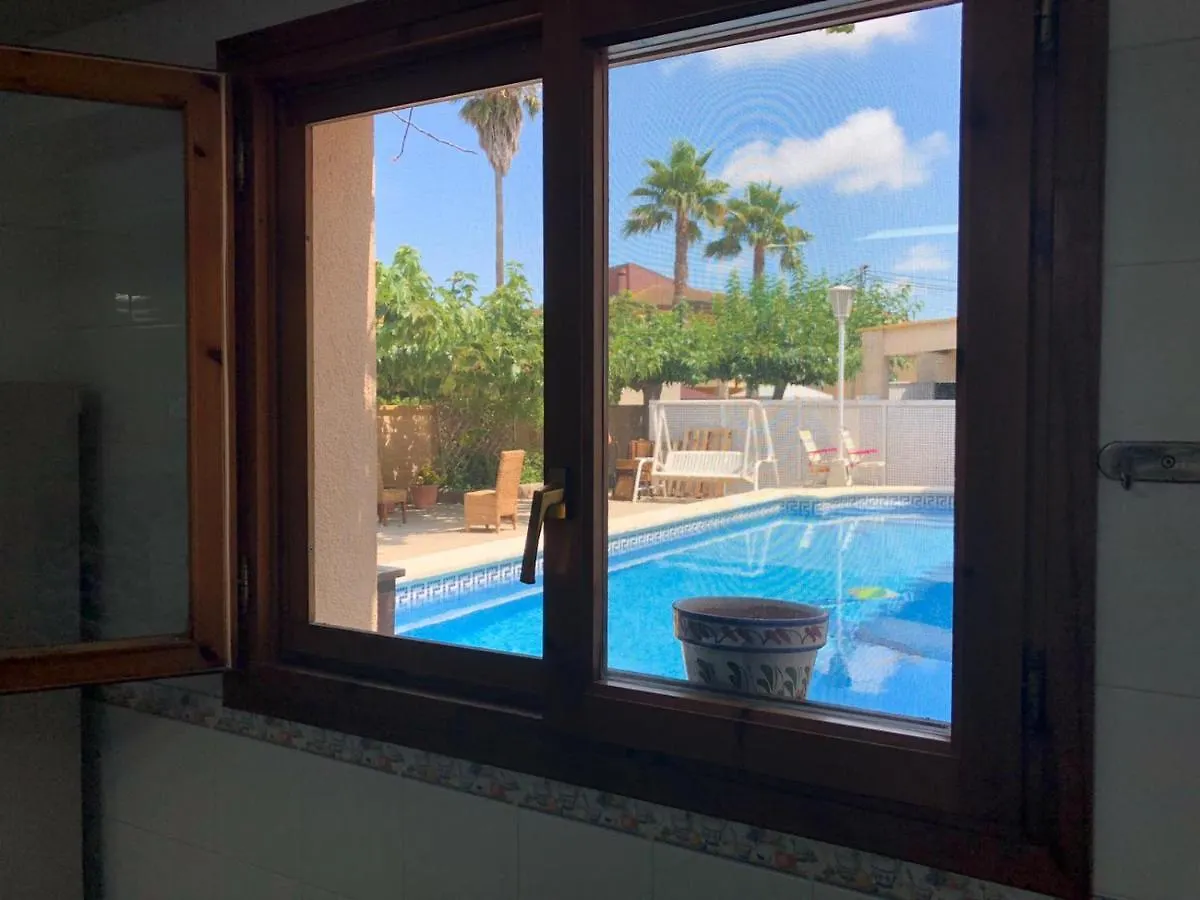 Casa Teresa Gran Piscina Capacidad Para Entre 12-20 Personas Deltebre